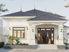 MẪU NHÀ CẤP 4 MÁI NHẬT 3 PHÒNG NGỦ- PHÙ HỢP MỌI GIA ĐÌNH