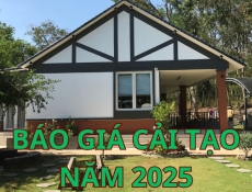 DỊCH VỤ CẢI TẠO VÀ SỬA CHỬA NHÀ TRỌN GÓI