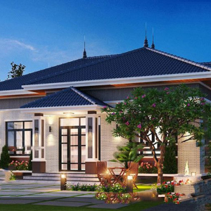 Nhà vườn mái Nhật – Kiến trúc hiện đại hòa quyện thiên nhiên