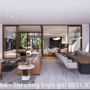 Thiết Kế & Thi Công Biệt Thự Hiện Đại Tại Quảng Ngãi  Thịnh Đại Tín 